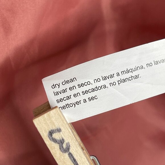 Eloquii Corduroy One Button Blazer Jacket Women's 18 Wide Whale Coral Pink - Picture 5 of 11